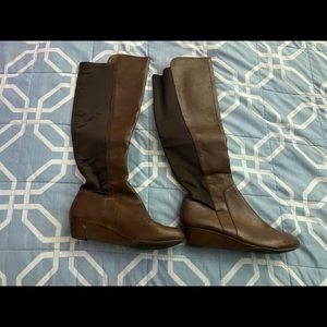 Jessica Simpson chocolate brown over the knee boot